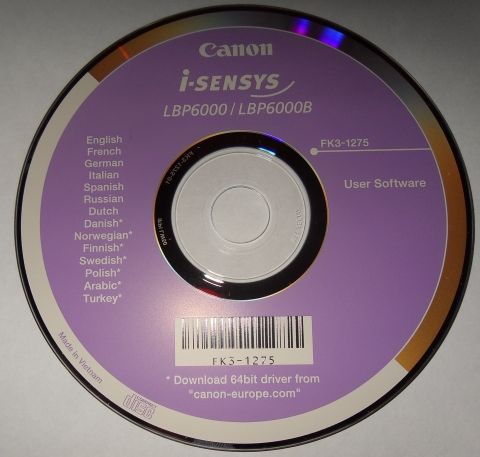Canon Lbp6000 Driver Windows 7